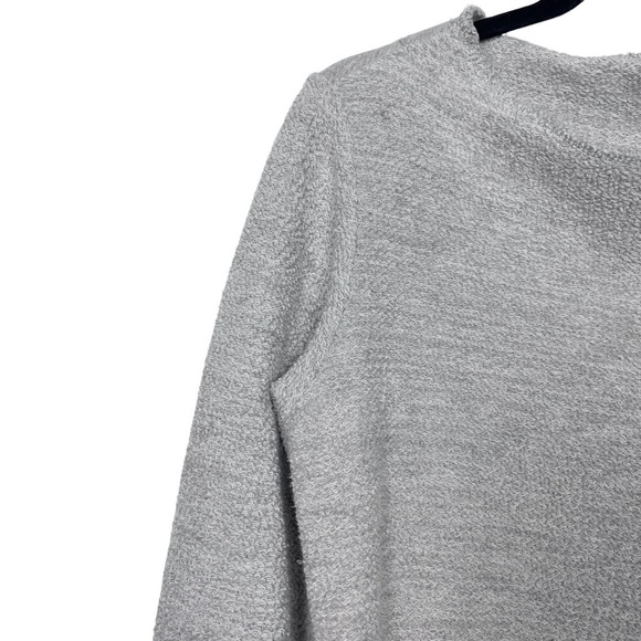 Gershon Bram Gray French Terry Patchwork Dress Small - Picture 7 of 12